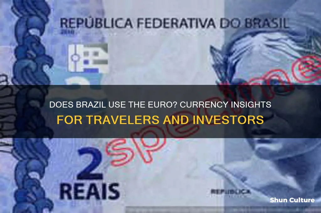 do they use the euro in brazil