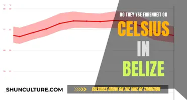 Belize's Temperature Scale: Celsius or Fahrenheit?