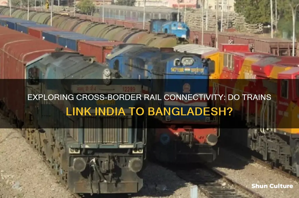do trains go from india to bangladesh