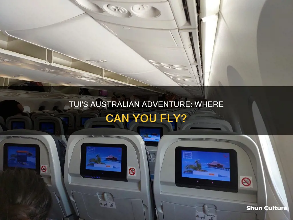 do tui fly to australia