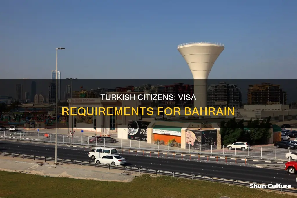 do turkish citizens need visa for bahrain