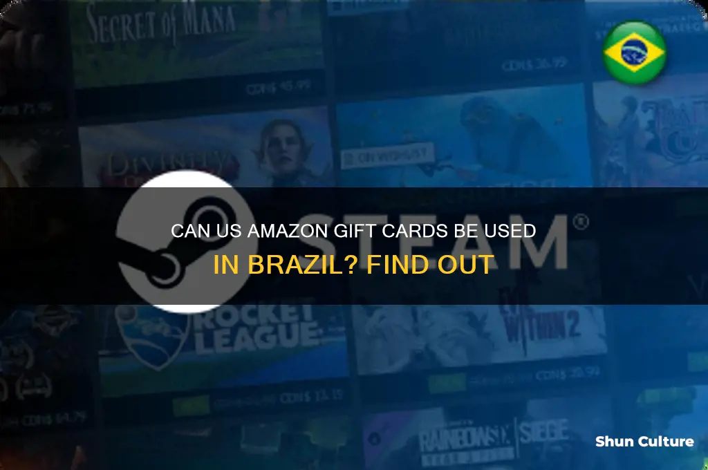 do us amazon gift cards work in brazil