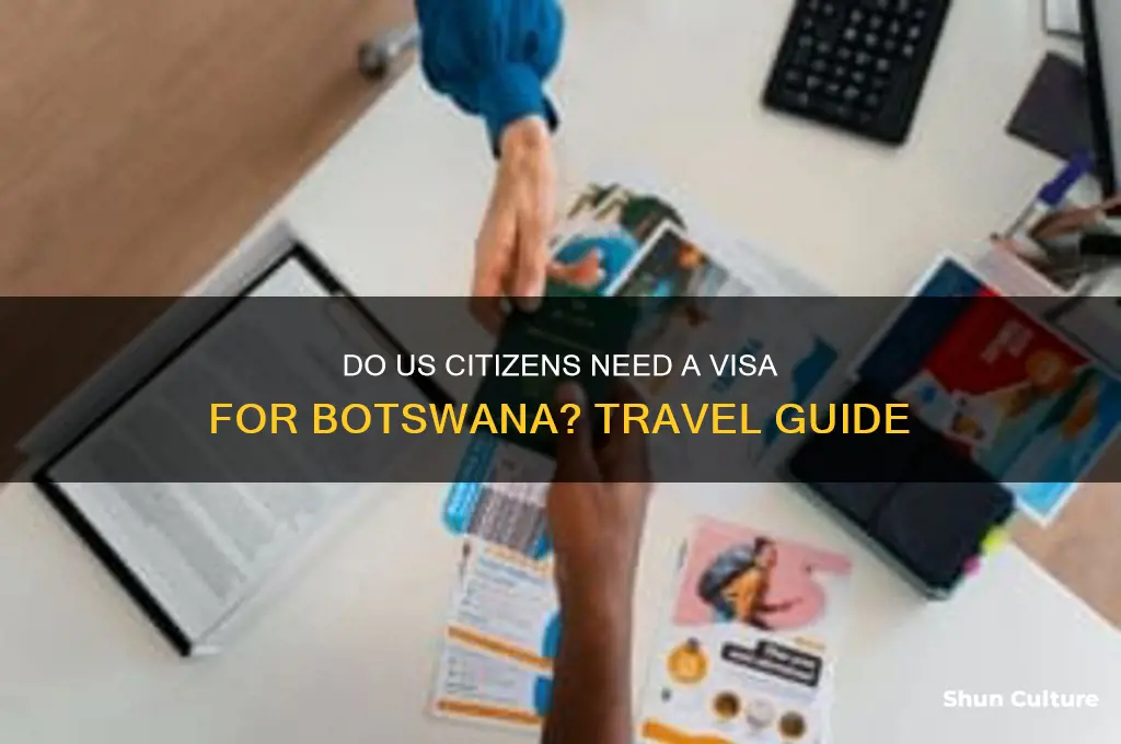 do us citizens need a visa for botswana
