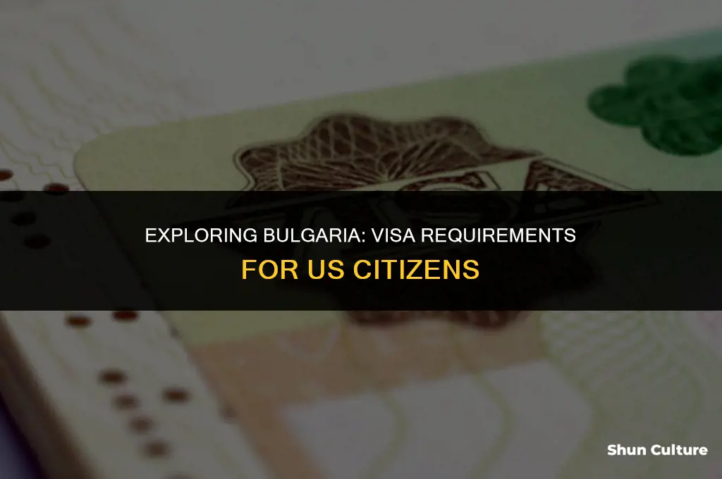 do us citizens need a visa for bulgaria