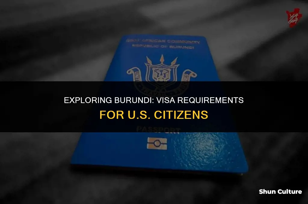 do us citizens need a visa for burundi