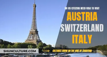 US Citizens: Visa-Free Travel to Austria, Switzerland, Italy?