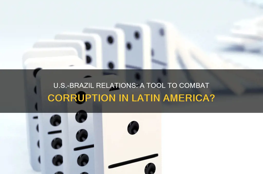 do us relations with brazil help stop corrouptuon