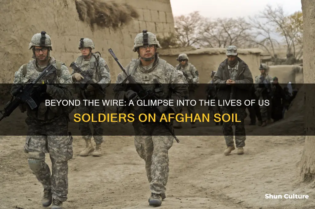 do us soldiers in afghanistan leave the base