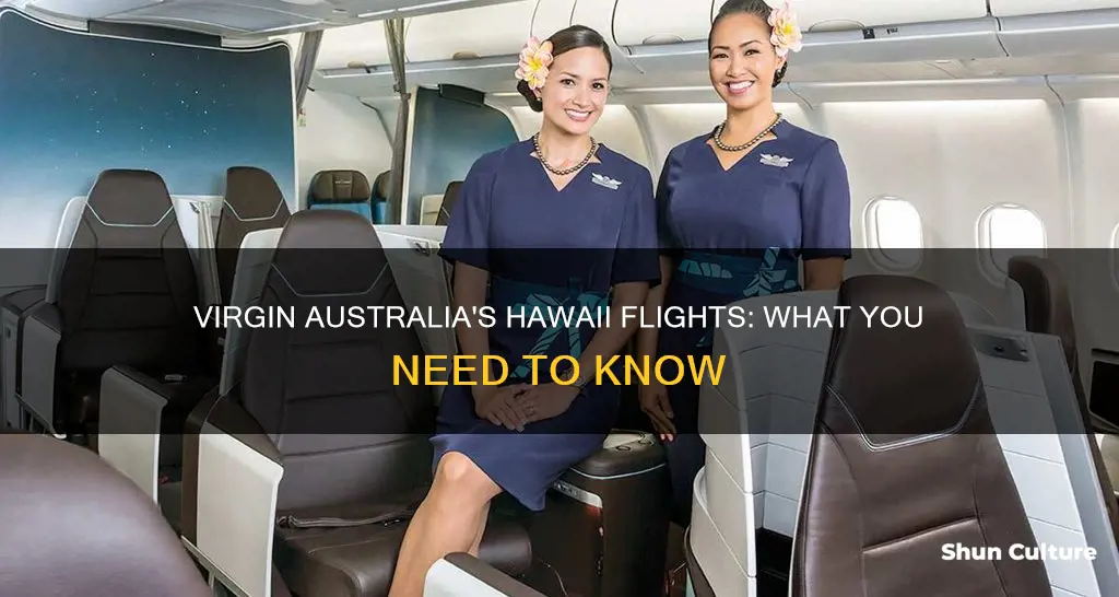 do virgin australia fly to hawaii