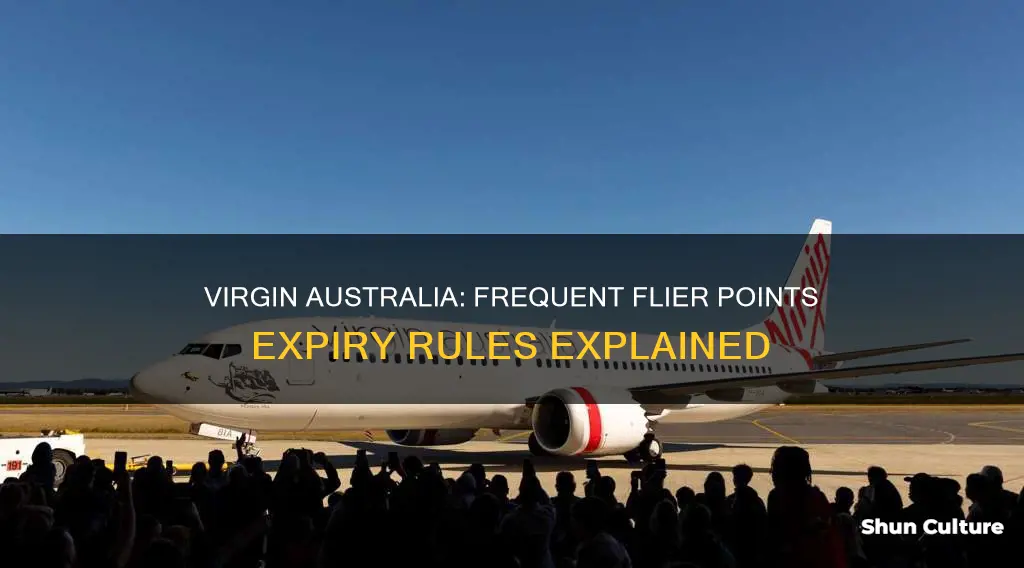 do virgin australia frequent flier points expire