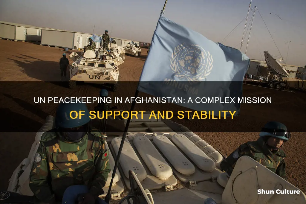 do we have a peacekeeping mission in afghanistan