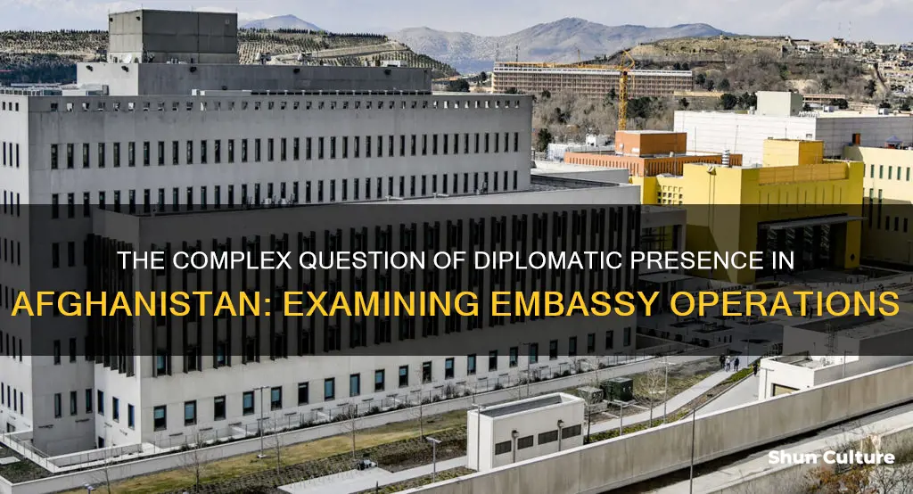 do we have an embassy in afghanistan