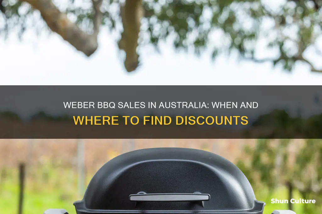 do weber bbq go on sale australia