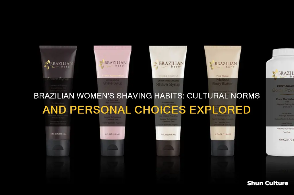do women shave in brazil