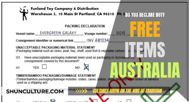 Navigating Duty-Free Declarations in Australia