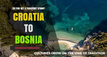 Croatia to Bosnia: Passport Stamp Requirements for Travelers