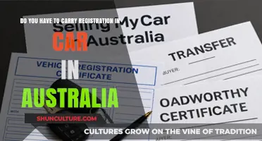 Car Registration: What to Carry in Australia