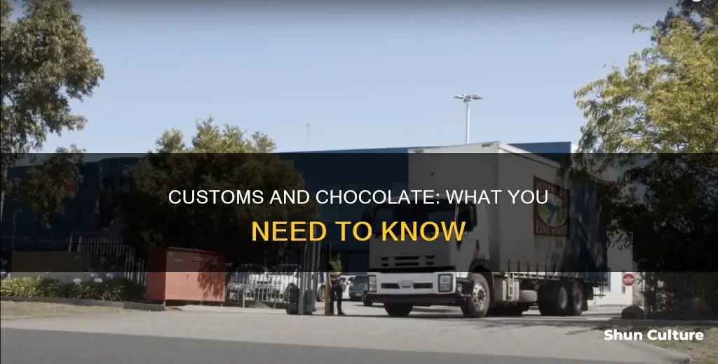 do you have to declare chocolate coming into australia
