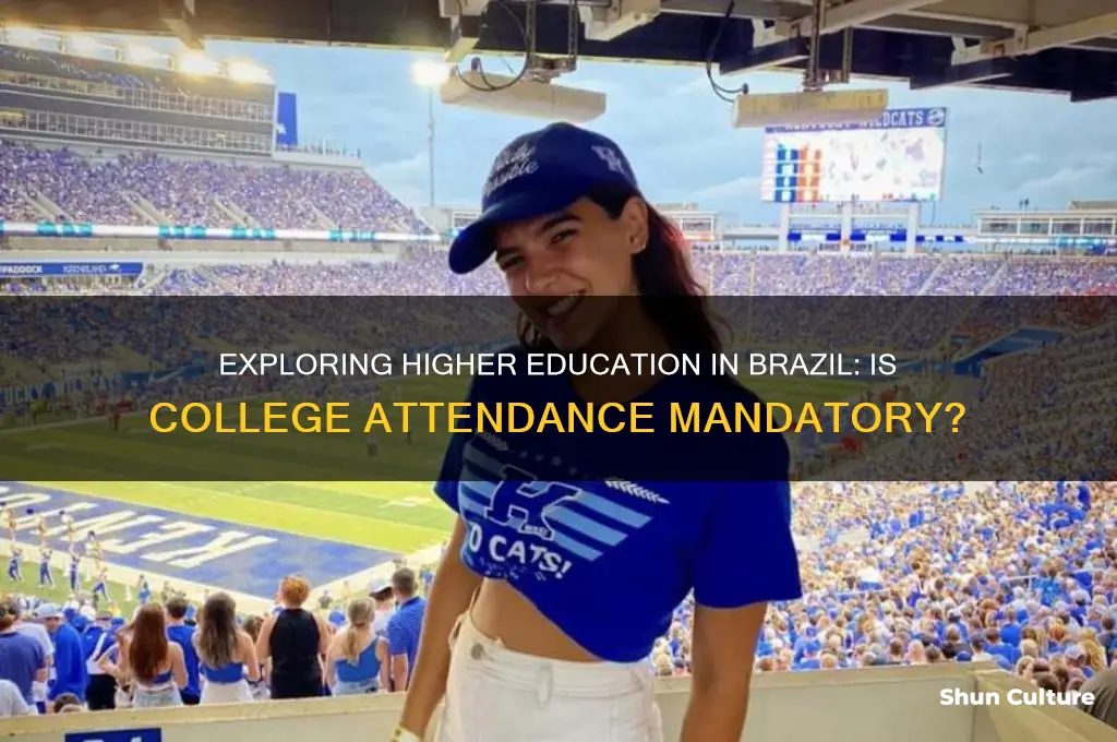 do you have to go to college in brazil
