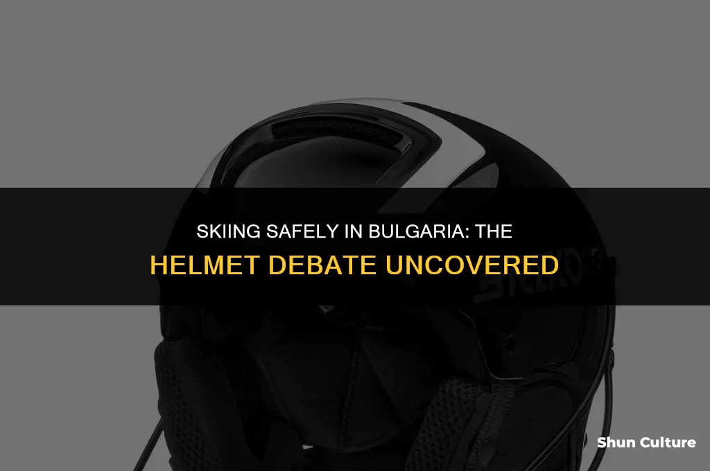 do you have to wear a helmet skiing in bulgaria