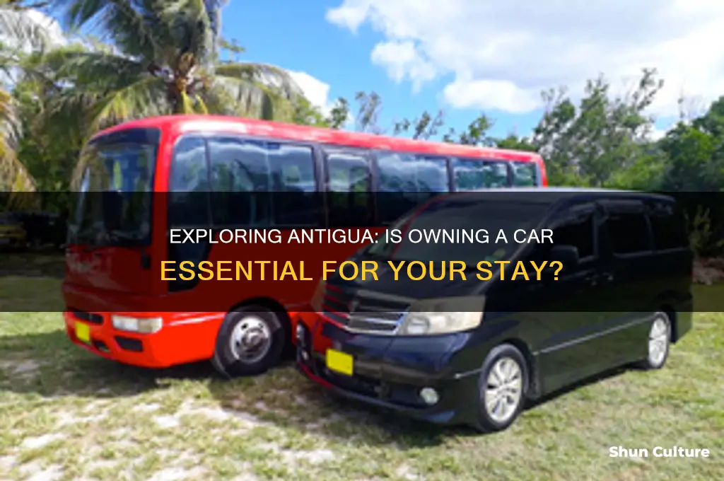 do you need a car in antigua