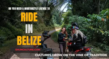 Riding in Belize: License Requirements for Motorcyclists