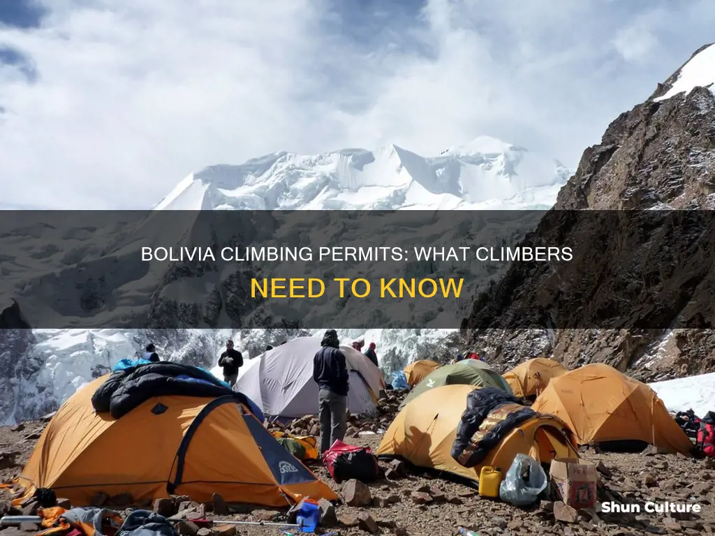 do you need a permit to climb in bolivia