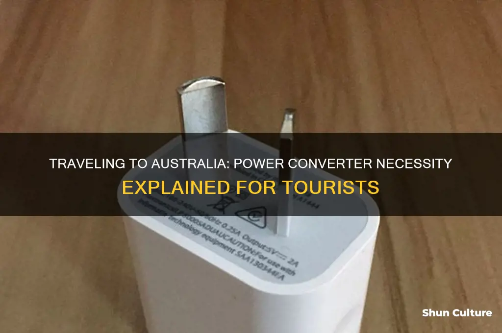 do you need a power converter to go to australia