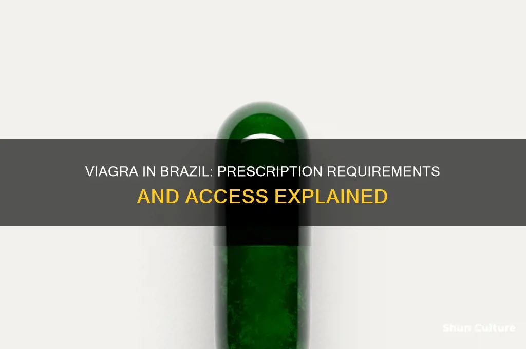 do you need a prescription for viagra in brazil