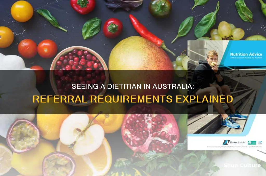 do you need a referral to see a dietitian australia