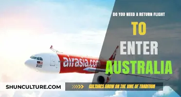 Entering Australia: Is a Return Flight Ticket Mandatory for Visitors?
