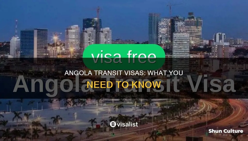 do you need a transit visa for angola