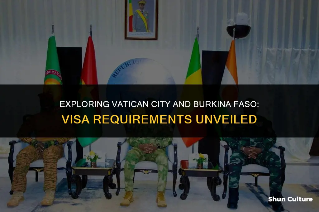 do you need a visa for vatican city burkina faso