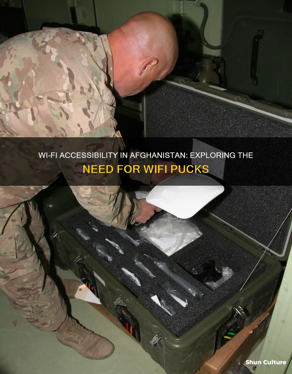 do you need a wifi puck in afghanistan