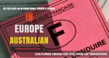 Australian Drivers in Europe: International License Required or Not?