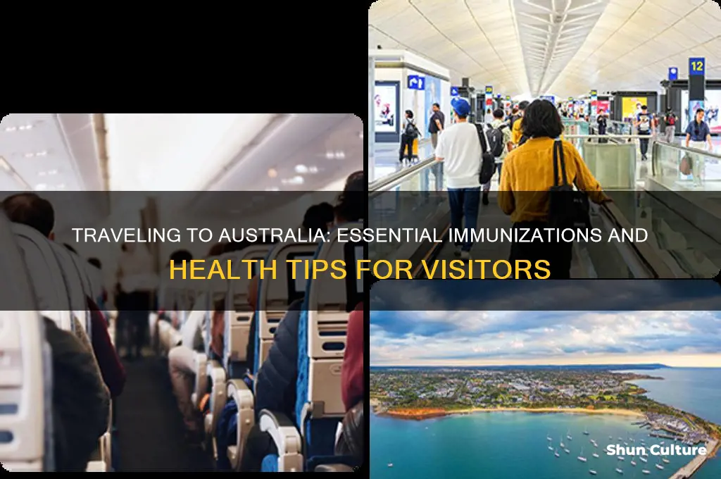 do you need any immunizations to travel to australia
