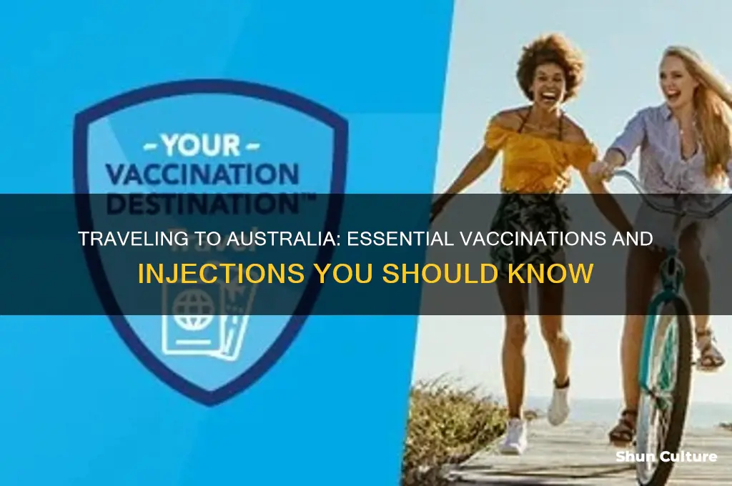 do you need any injections for australia