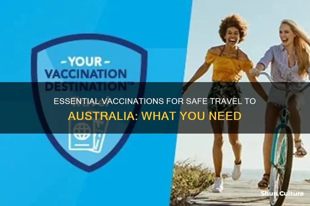 do you need any shots before going to australia