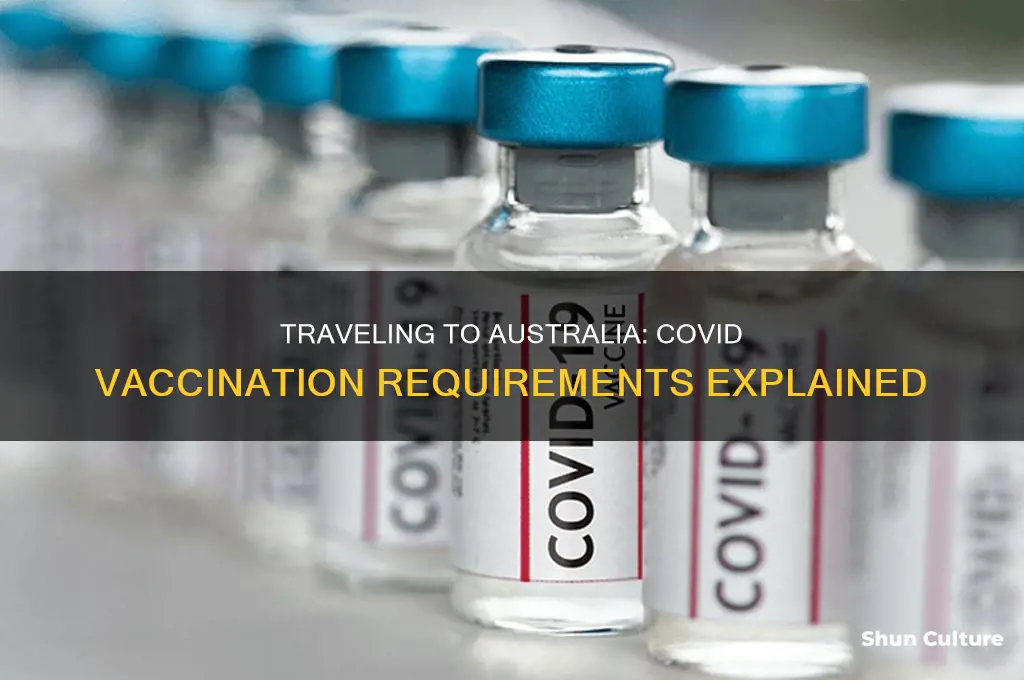 do you need covid vaccinations to go to australia