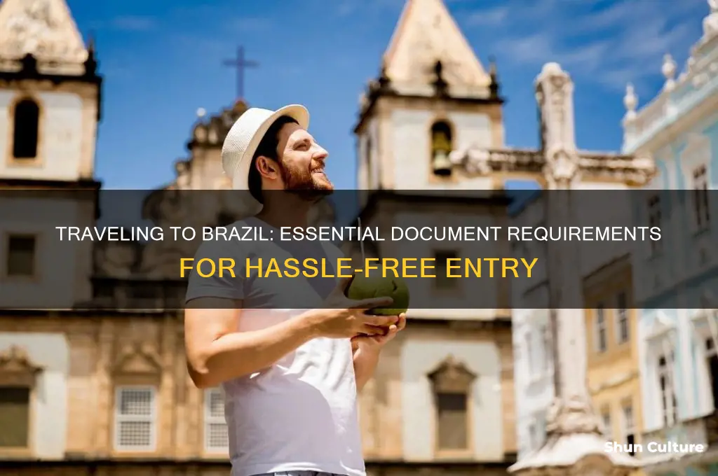 do you need documents to travel to brazil