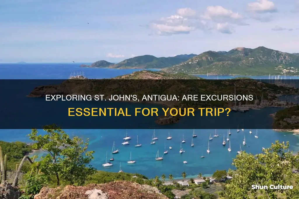 do you need excursions in st john