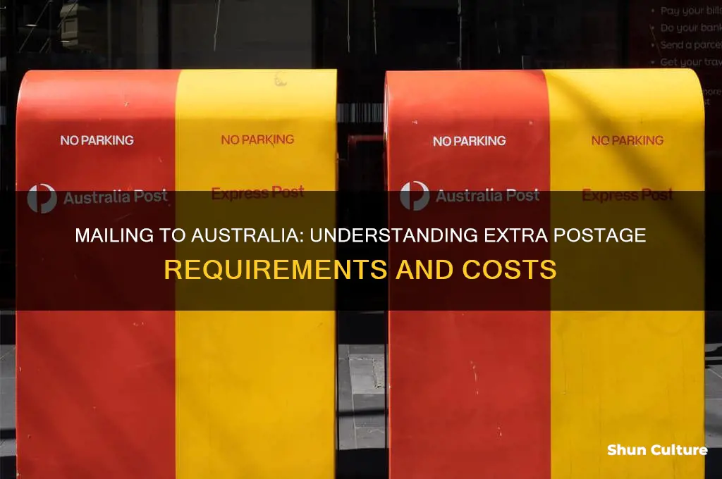 do you need extra postage to mail to australia