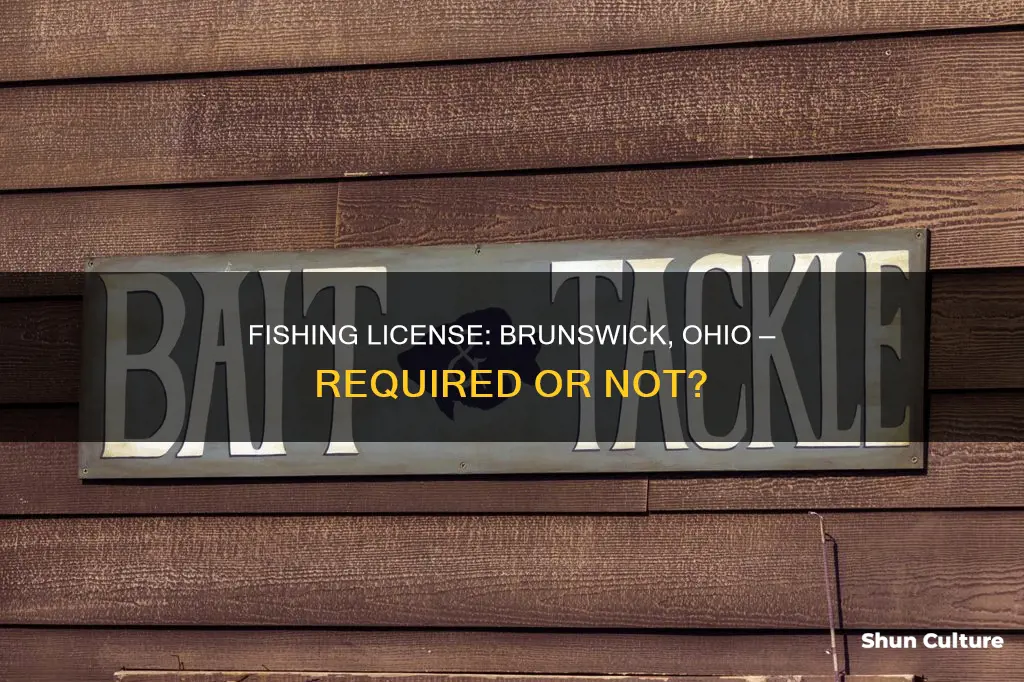 do you need fishing license in brunswick ohio