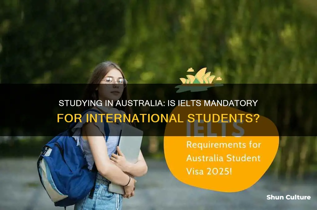 do you need ielts to study in australia