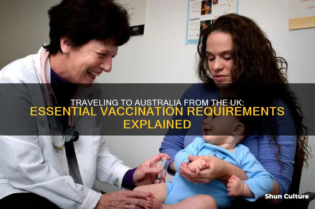 do you need jabs to go to australia from uk