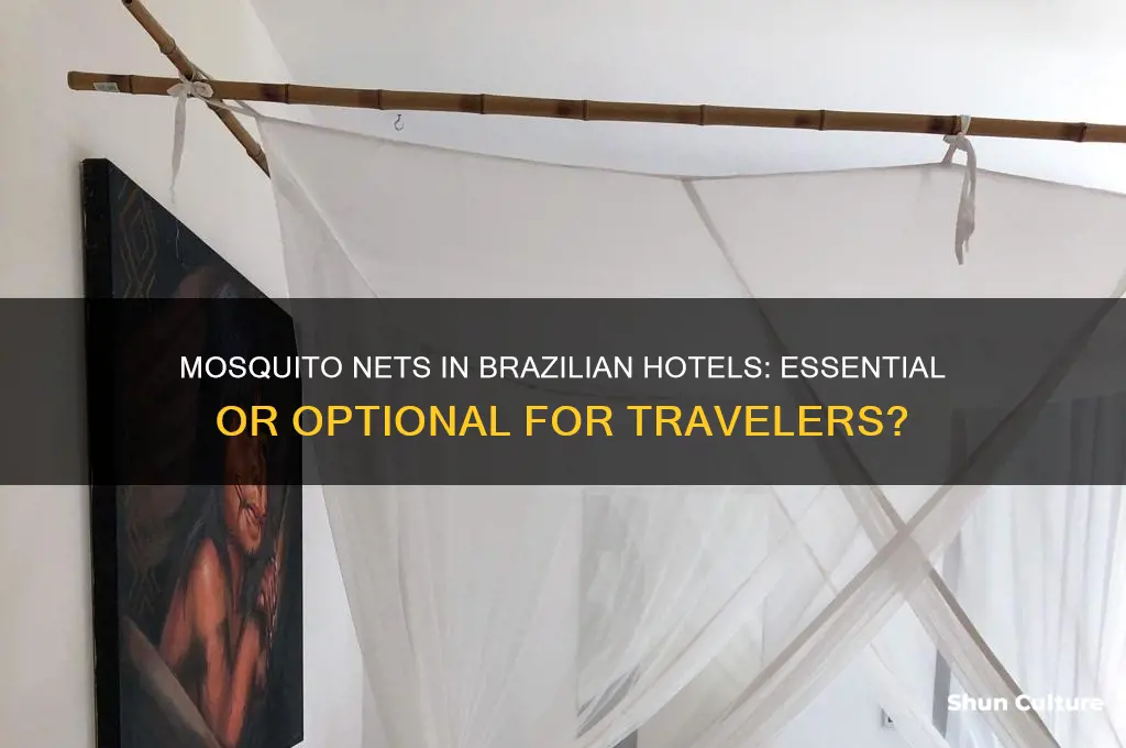 do you need mosquito nets in a hotel brazil