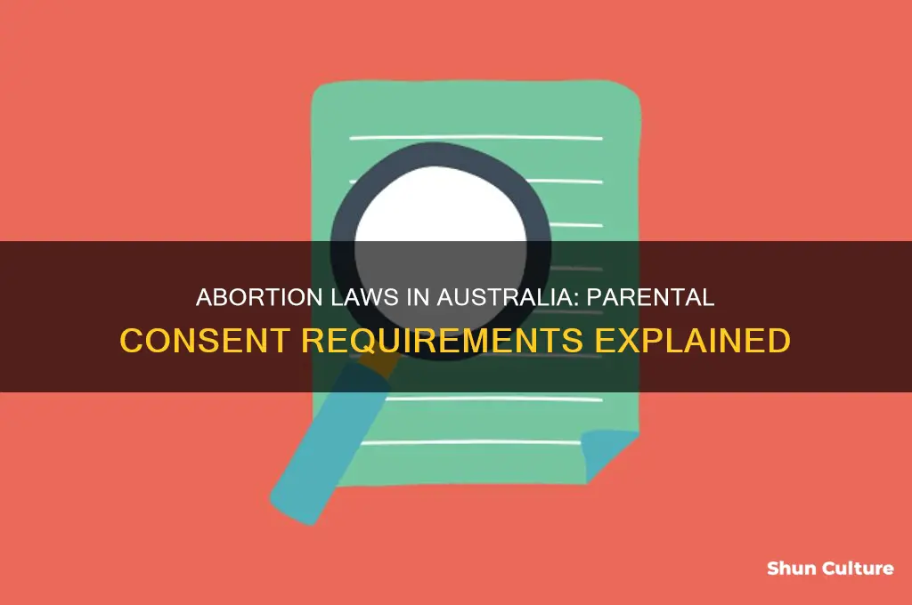 do you need parents permission for abortion in australia