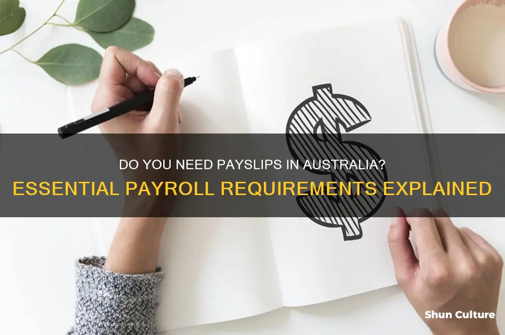 do you need payslips in australia