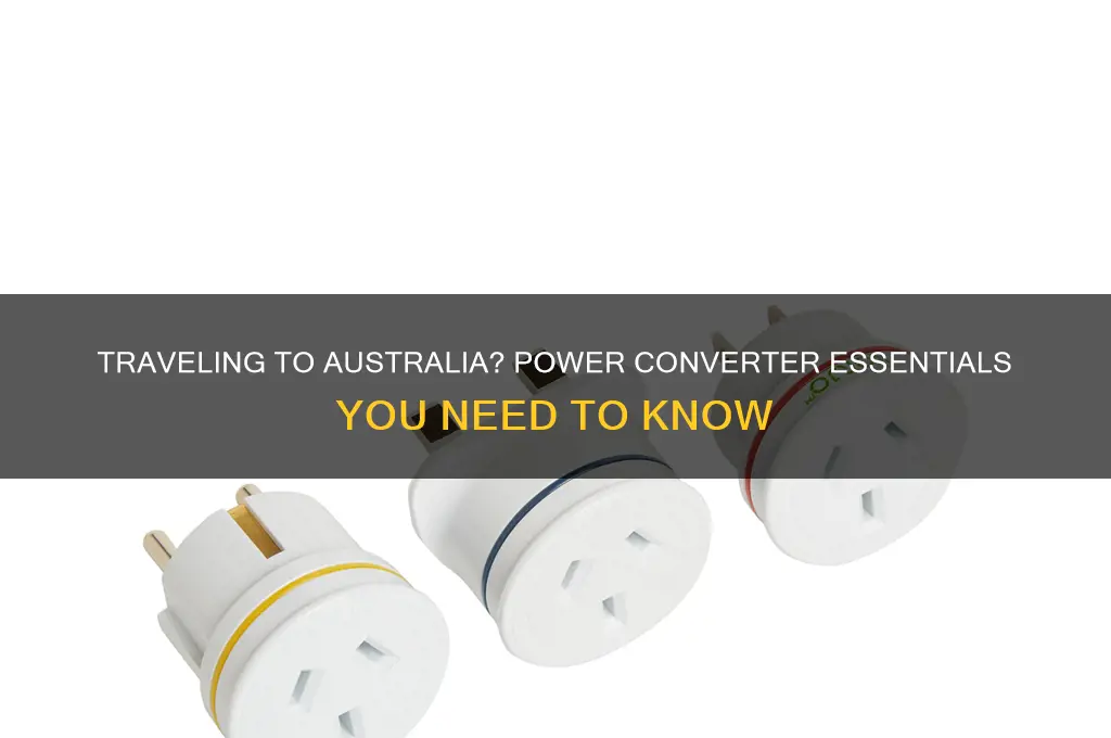do you need power converter in australia