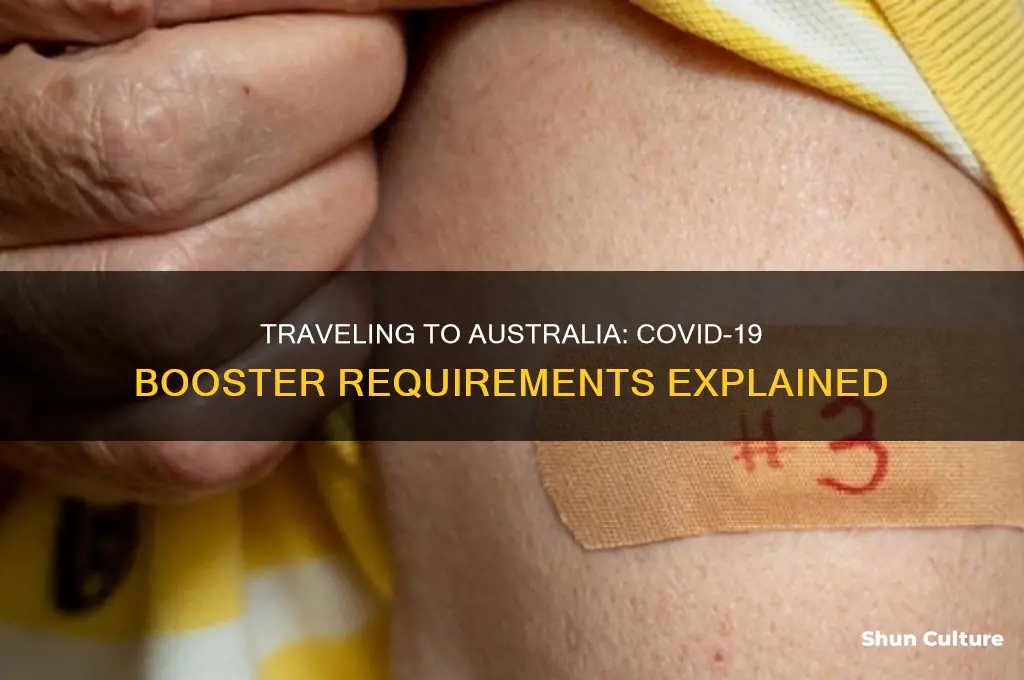 do you need to be boosted to go to australia